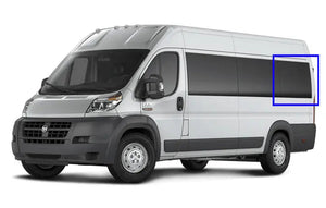VWD Ram ProMaster Van Window 2014+ Driver Side Rear Quarter 159"WB (DTRAM007) - Campervan HQ