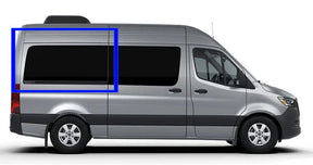 VWD Mercedes Sprinter Van Fixed Window 2007+ Passenger Side Rear Quarter 144"WB (DTSPCR021) - Campervan HQ
