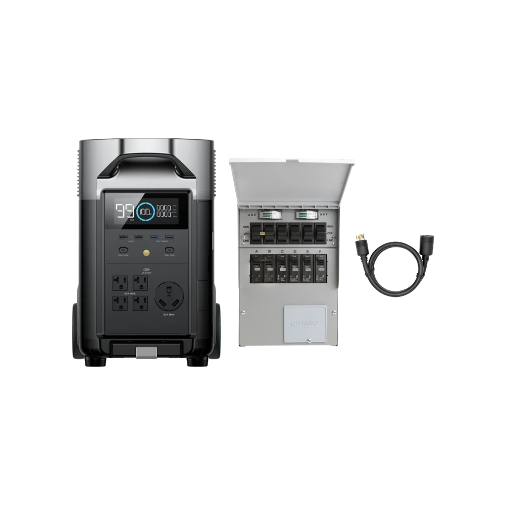 EcoFlow DELTA Pro Portable Power Station (with Reliance Manual Transfer Swithes) - Campervan HQ