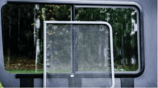 AM Auto 2014+ Ram ProMaster Passenger Side Rear Quarter Half-Slider Sc ...